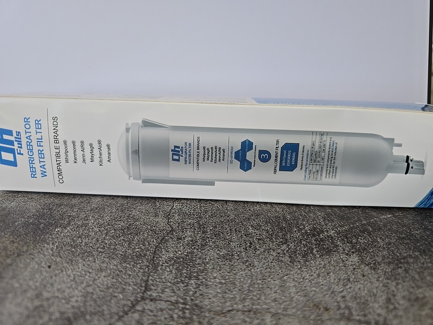 Oh Fulls Refrigerator Water Filter/ Compatible With Various Brands