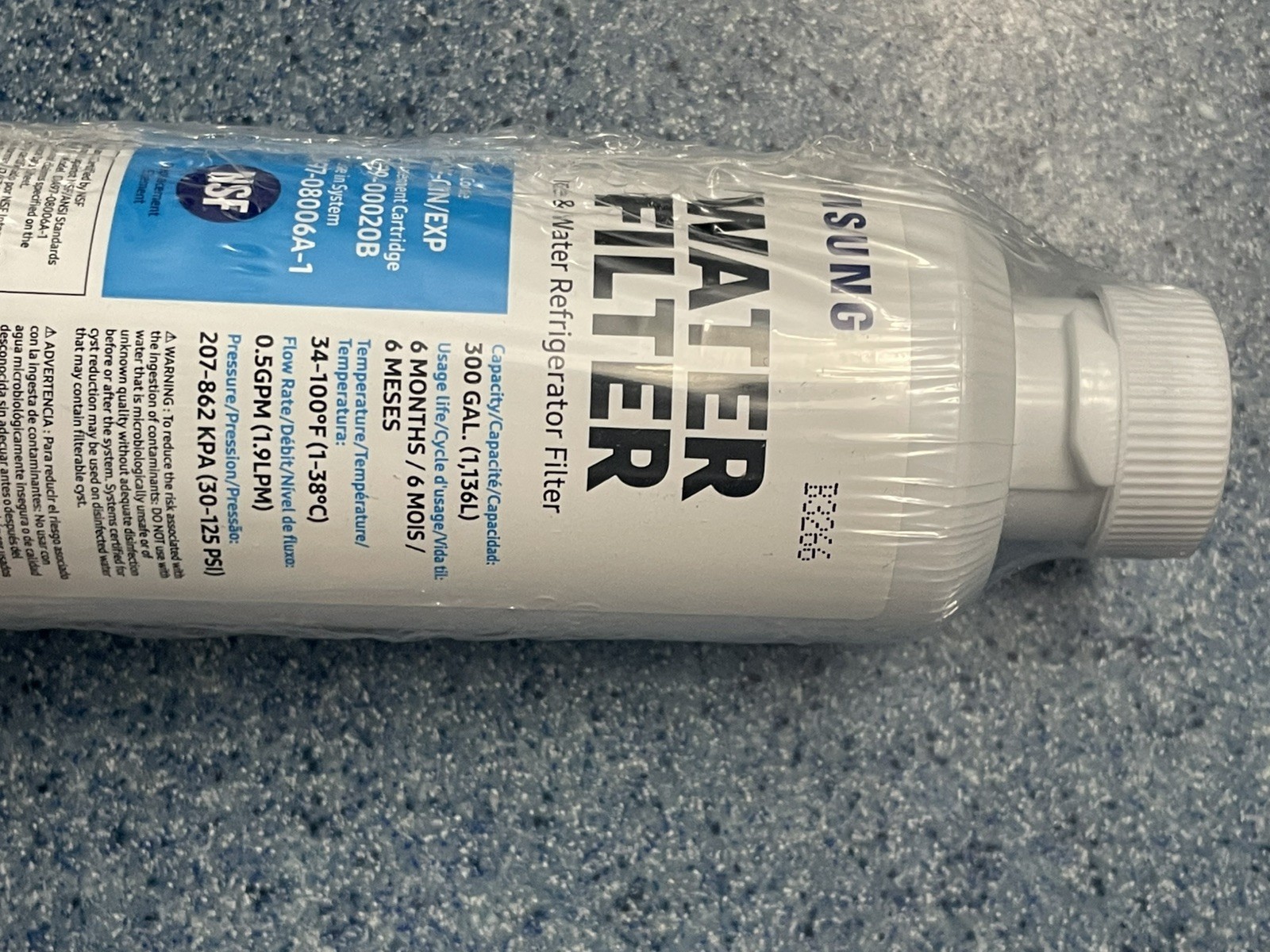 1 PACK Genuine Samsung DA29-00020B HAF-CIN/EXP-REFRIGERATOR Water Filter,USA