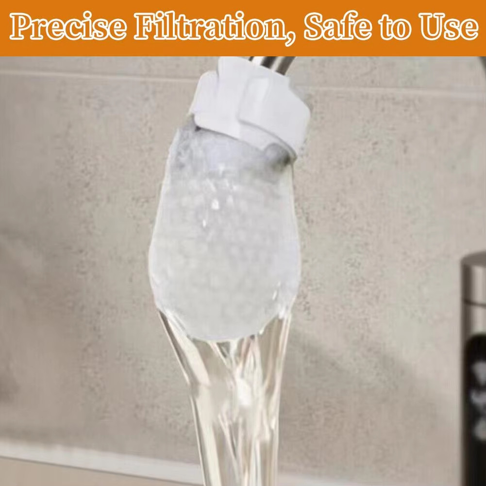 100PCS Cotton Filter Bag For Faucet, DIY Faucet Filter Cotton Bags Water Filters