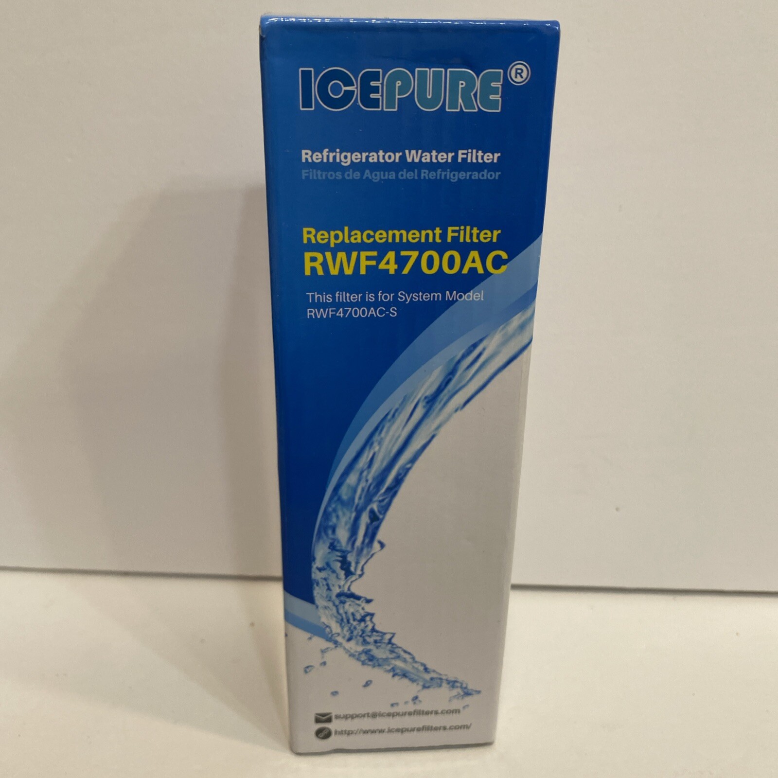 Ice Pure RWF4700AC Refrigerator Water Filter Replacement