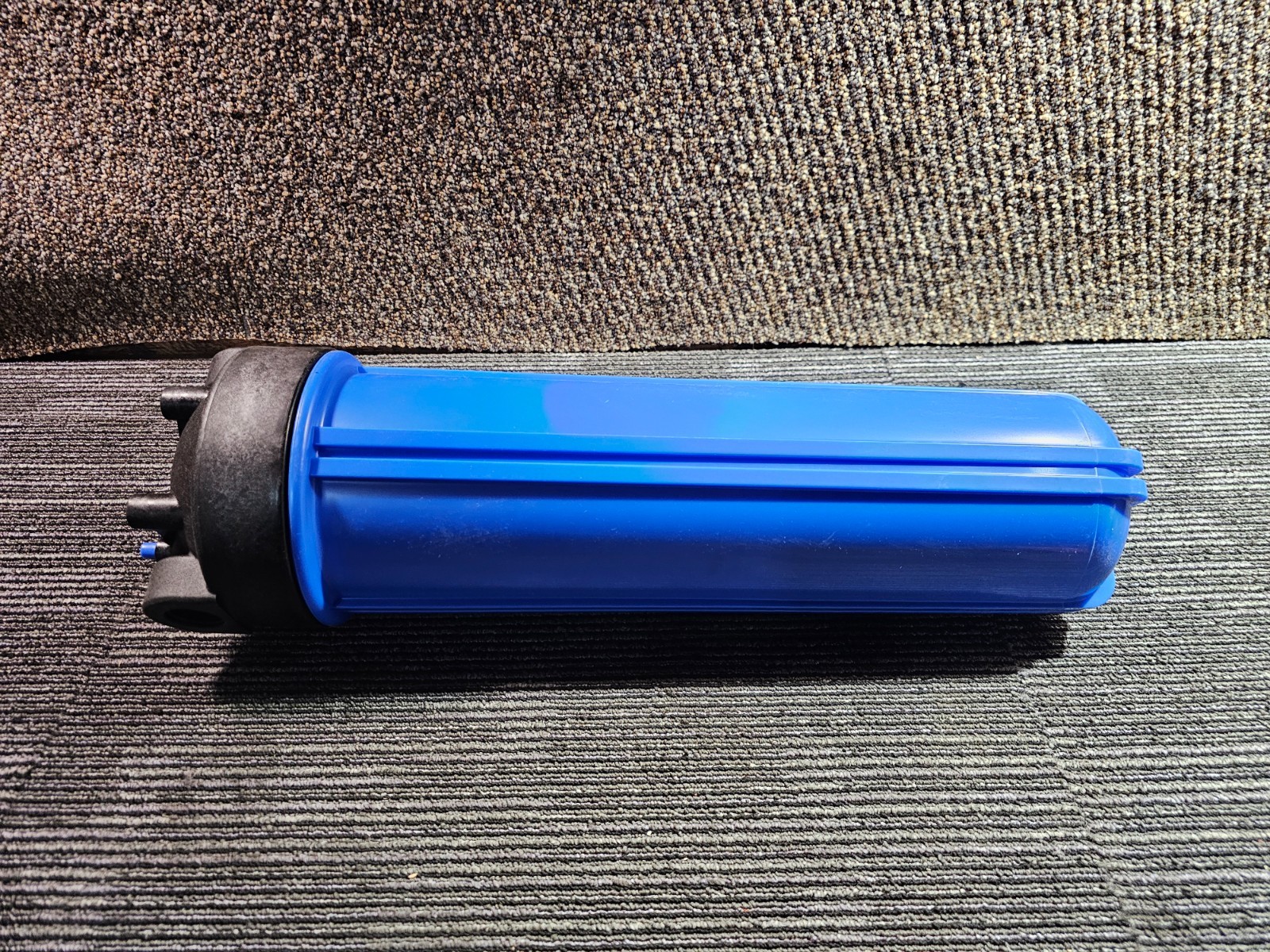 Whole House Water Filter Housing 22 Inch Overall Length Blue, Polypropylene, ABS