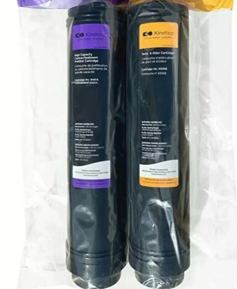 Kinetico Reverse Osmosis K5 A200 Filter 9461A Purple 9306B Orange Taste Odor