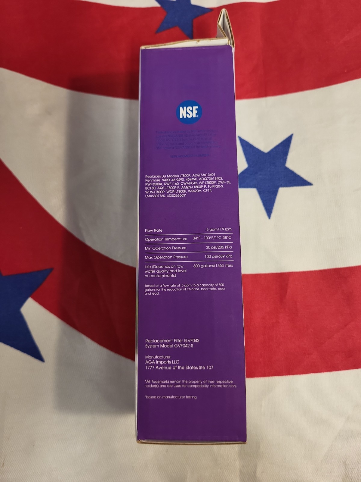 Great Value Replacement Water Filter For LG Models LT800P Kenmore 46-94490