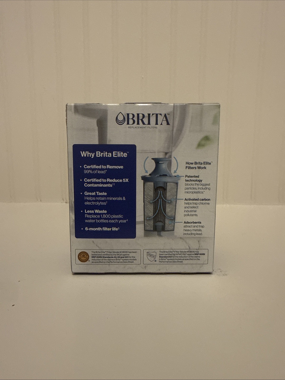 Brita Longlast Replacement Filters for Pitchers Dispensers – 2 Count