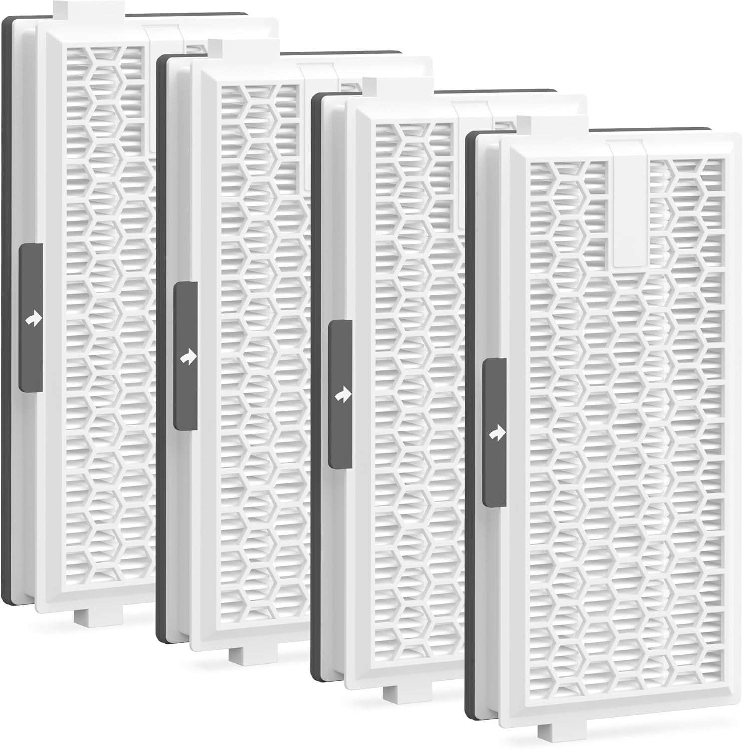 4 Packs Replacement Filters Compatible with Miele AirClean SF HA 50 Filter
