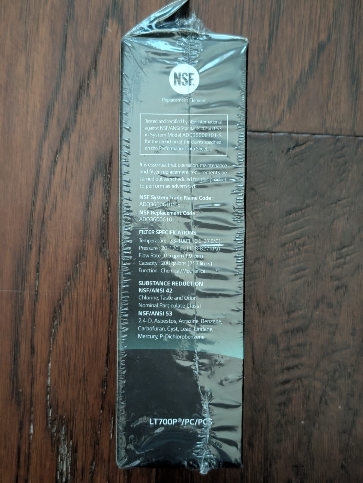 1 Pack Of LG LT700P Refrigerator Water Filter Replacement | FREE SHIPPING