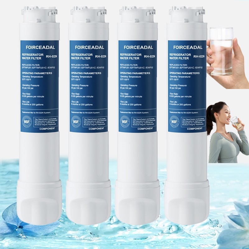 4PCS for Frigidaire EPTWFU01 Pure Source Ultra II Refrigerator Water Ice Filter
