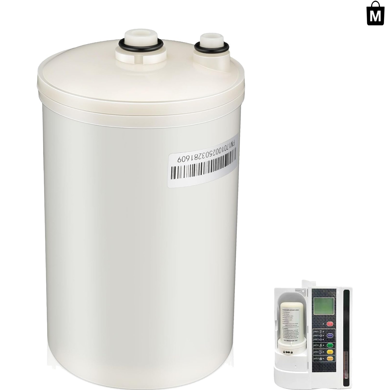 Tool-Free Water Filter Replacement for HG-N Type Ionizers – Safe & Durable