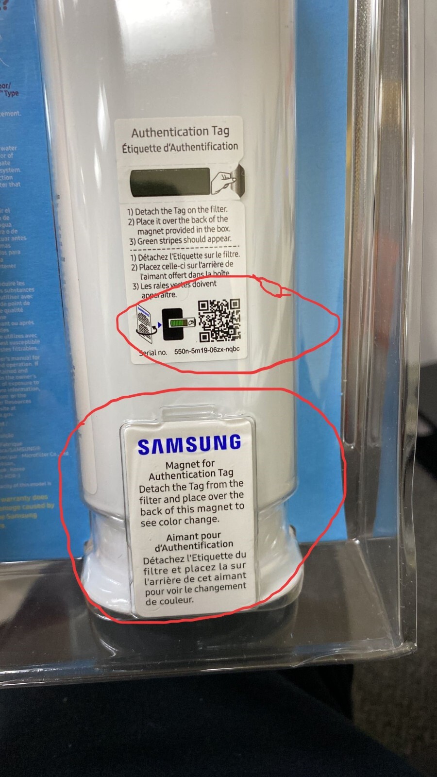 AUTHENTIC 4 PACKS of Samsung DA97-17376B Genuine Water Filter (OEM)