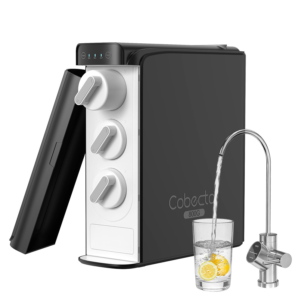 800 GPD 3 Stage Alkaline Reverse Osmosis Drinking Water Filter System Purifier