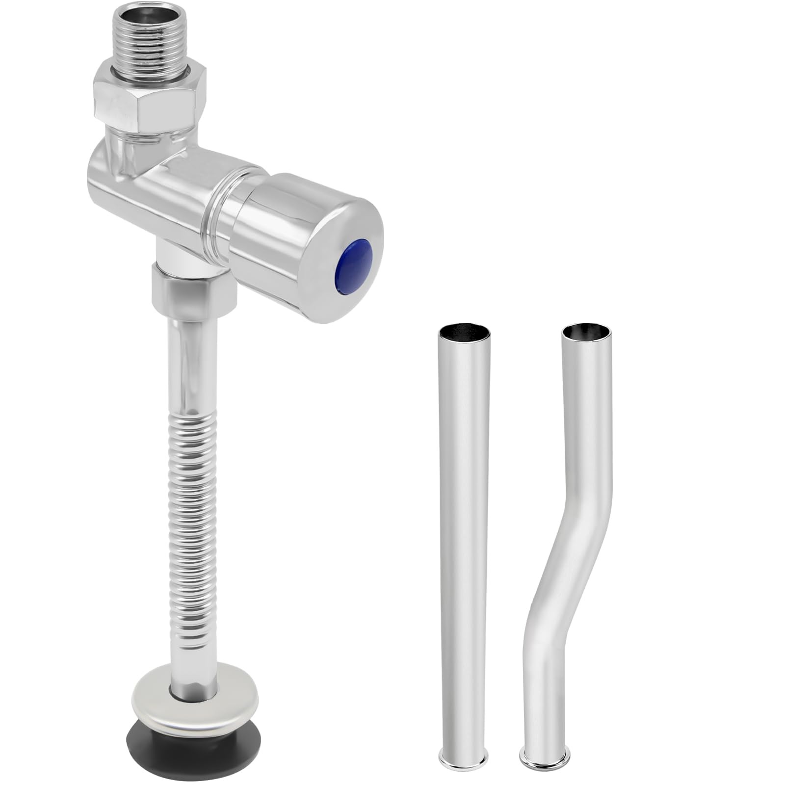 Toilet Urinal Flush Valve, G1/2 Manual Delay Automatic Shutoff Flushing Urina…