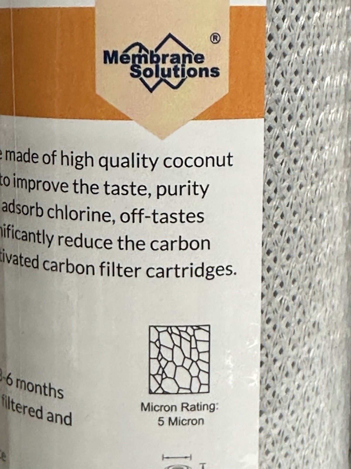 4-Pack CTO Carbon Block Water Filter 10″x2.5″ Replacement for Whole House, New