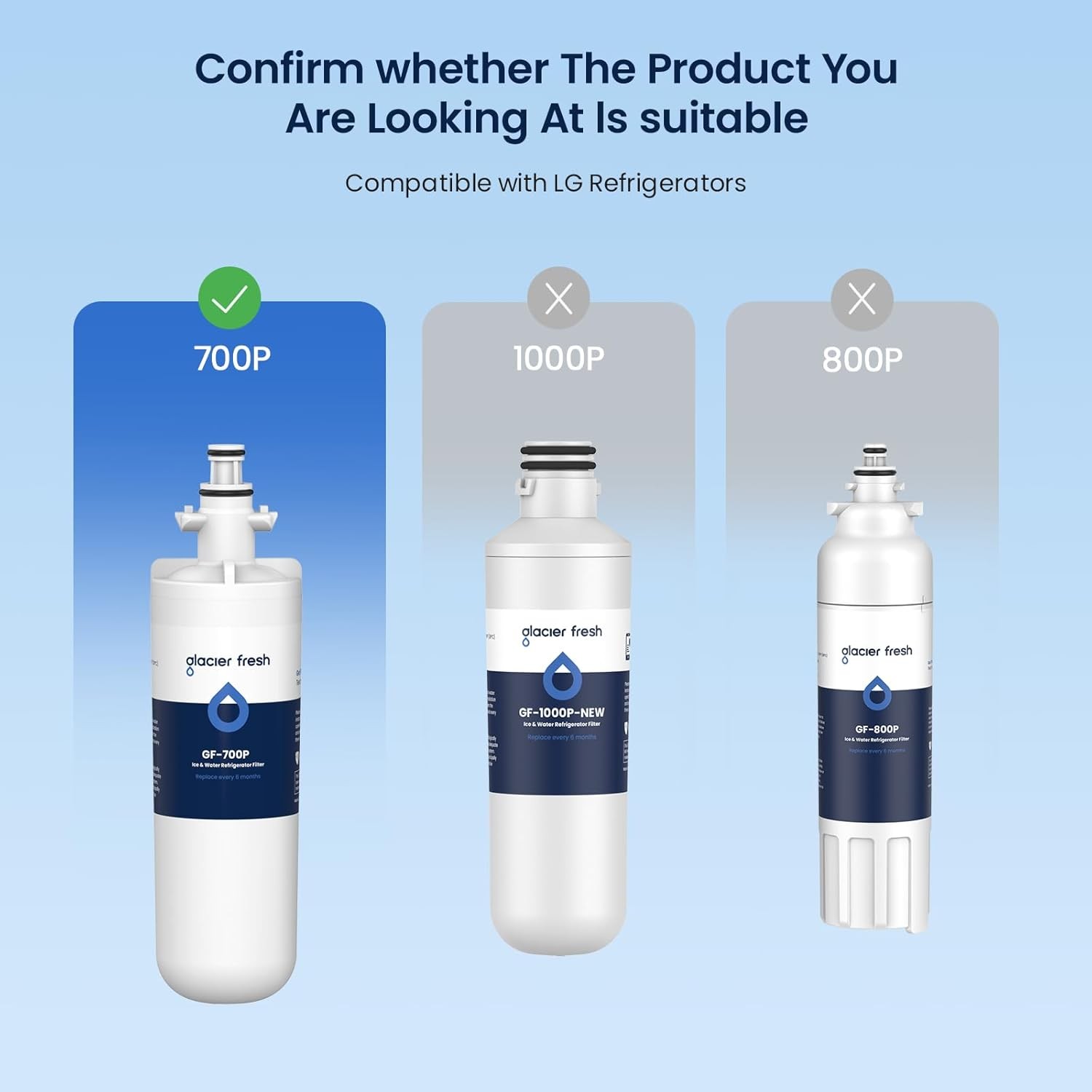 4PCS Kenmore Refrigerator Water Filter 969079573133410 79571039010 79572495611
