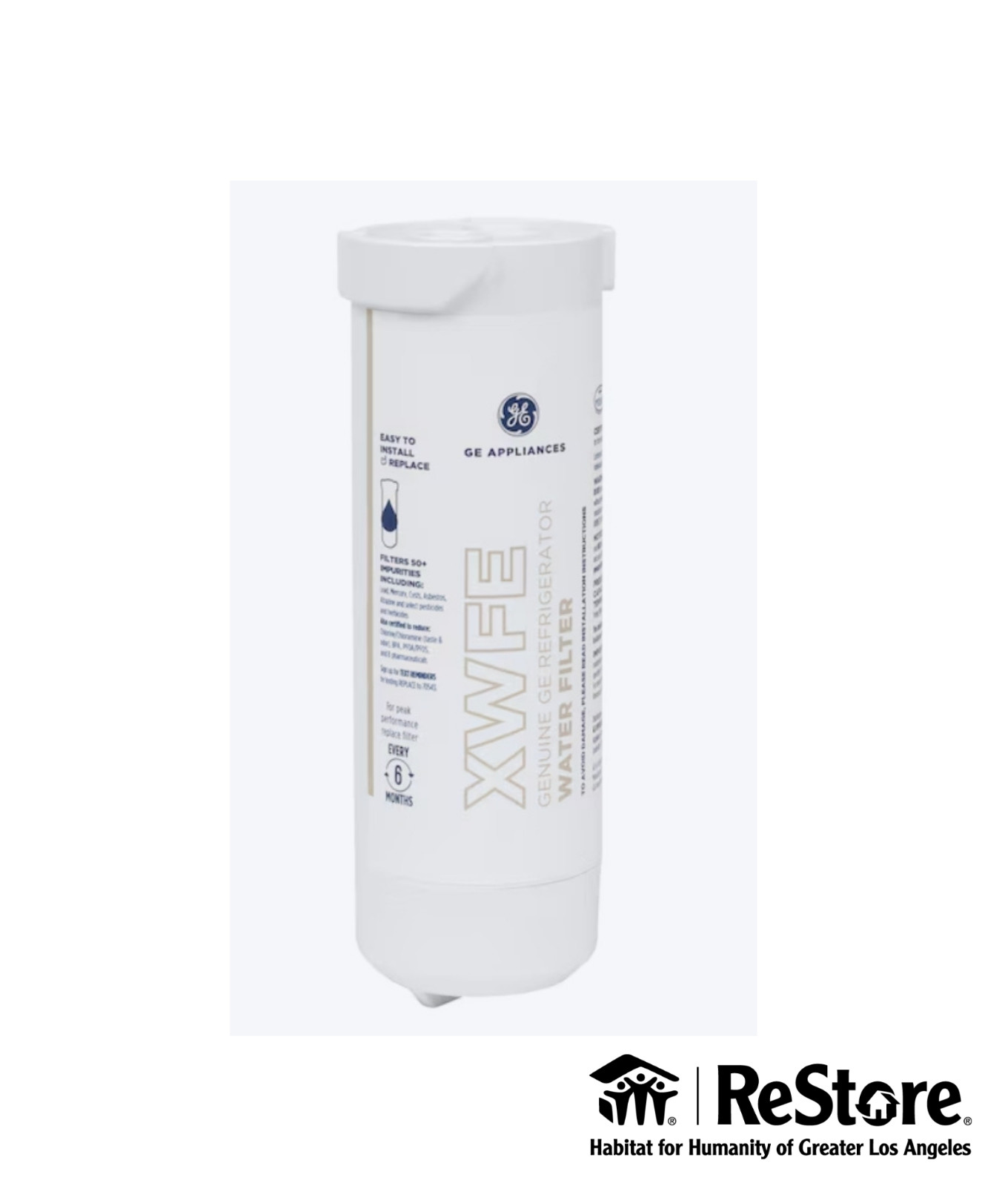 GE XWFE Water Filter – White