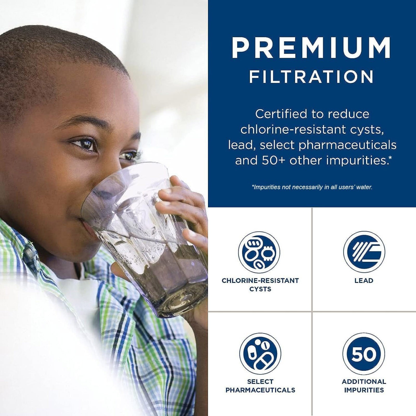 For GE RPWFE Refrigerator Water Filter Replacement No Chip Packaging Includes