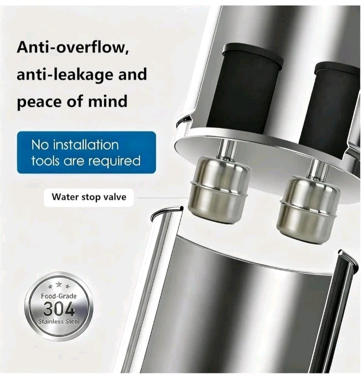2.25G Ultra-Filtration Gravity Water Filter System-304 Stainless Steel…