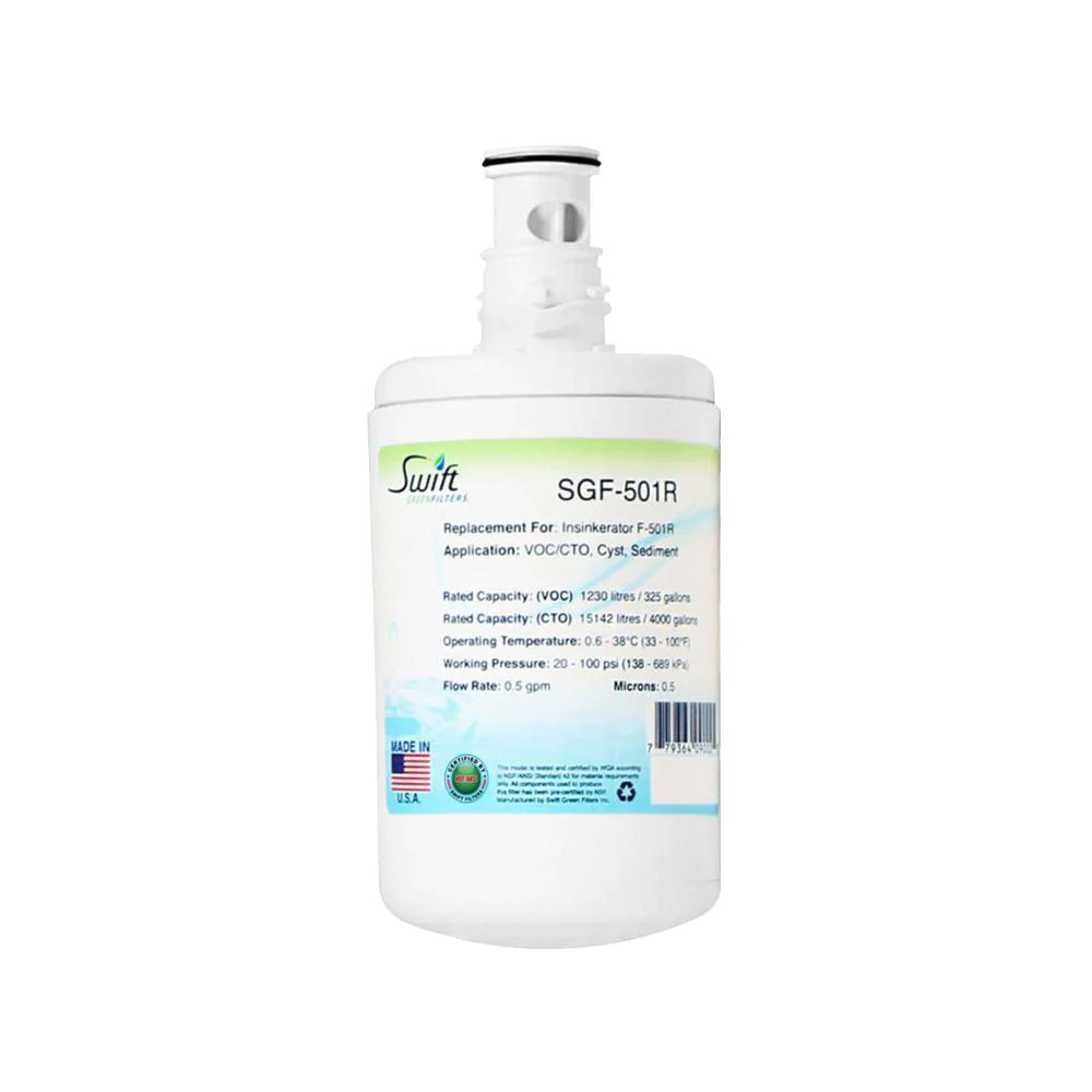 Swift Green Filters SGF-501R replacement for Insinkerator F-501R Water Filter