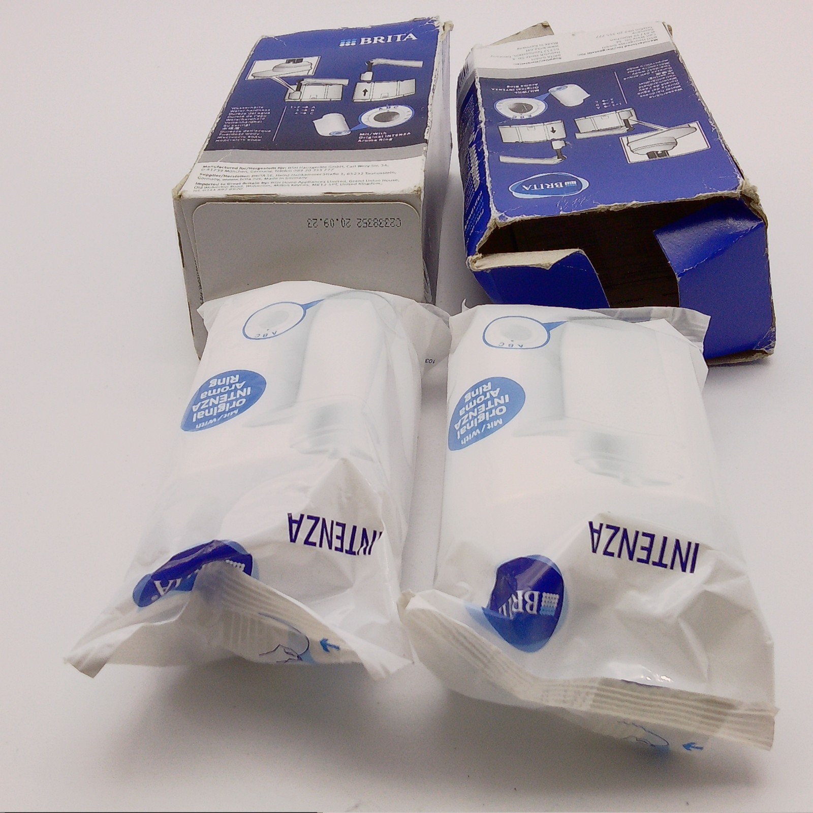 2 PK Genuine Brita Intenza Water Filter Siemens Bosch Neff Gaggenau TZ70003
