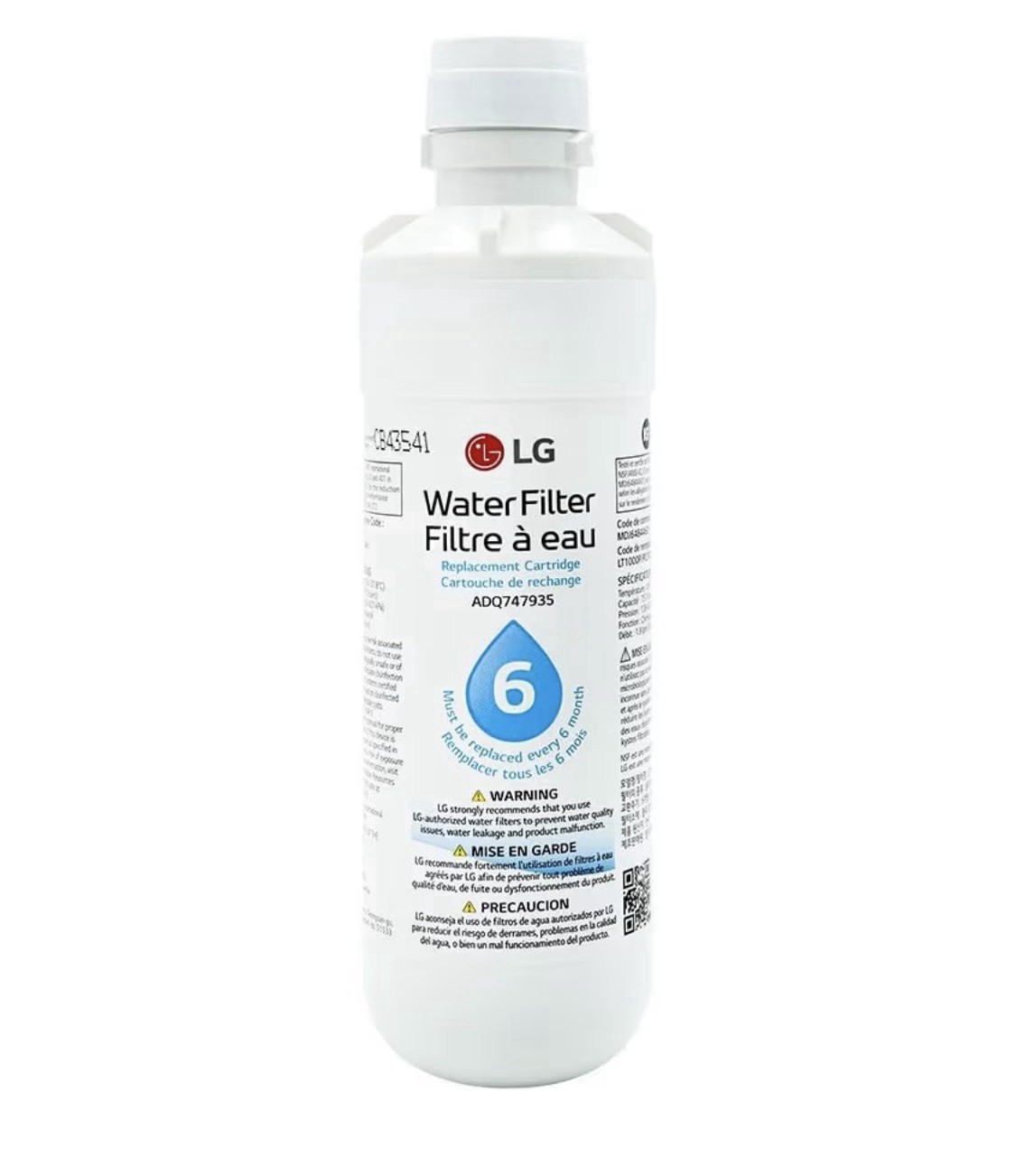 Genuine LG LT1000P2 Refrigerator Water Filter 2-Pack OEM Authentic Sealed – NEW