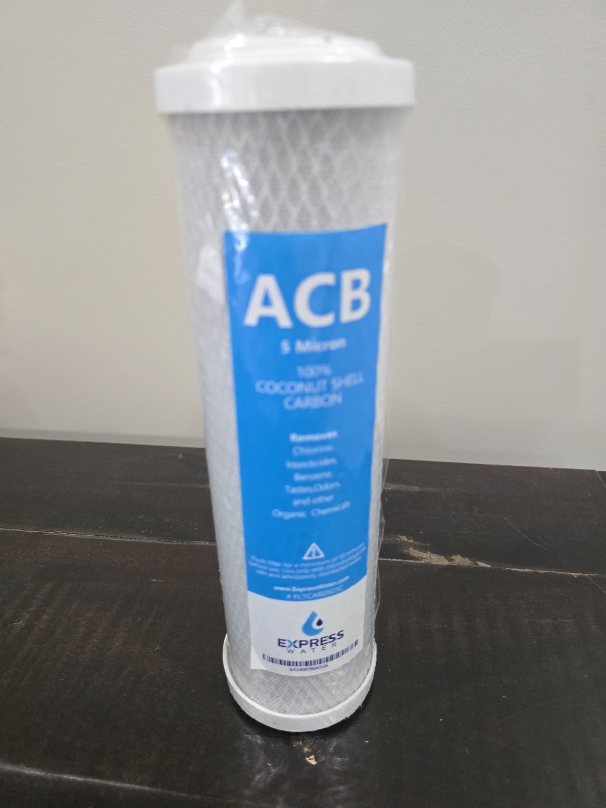 Activated Carbon Block Water Filter Replacement – 10 inch 5 Micron – 1 Filter