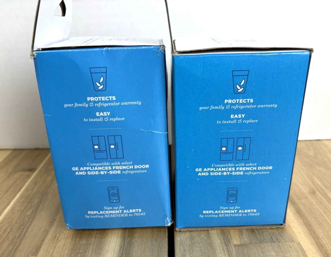 2 Pack Genuine GE Appliances MWF Smartwater Refrigerator Water Filter Sealed