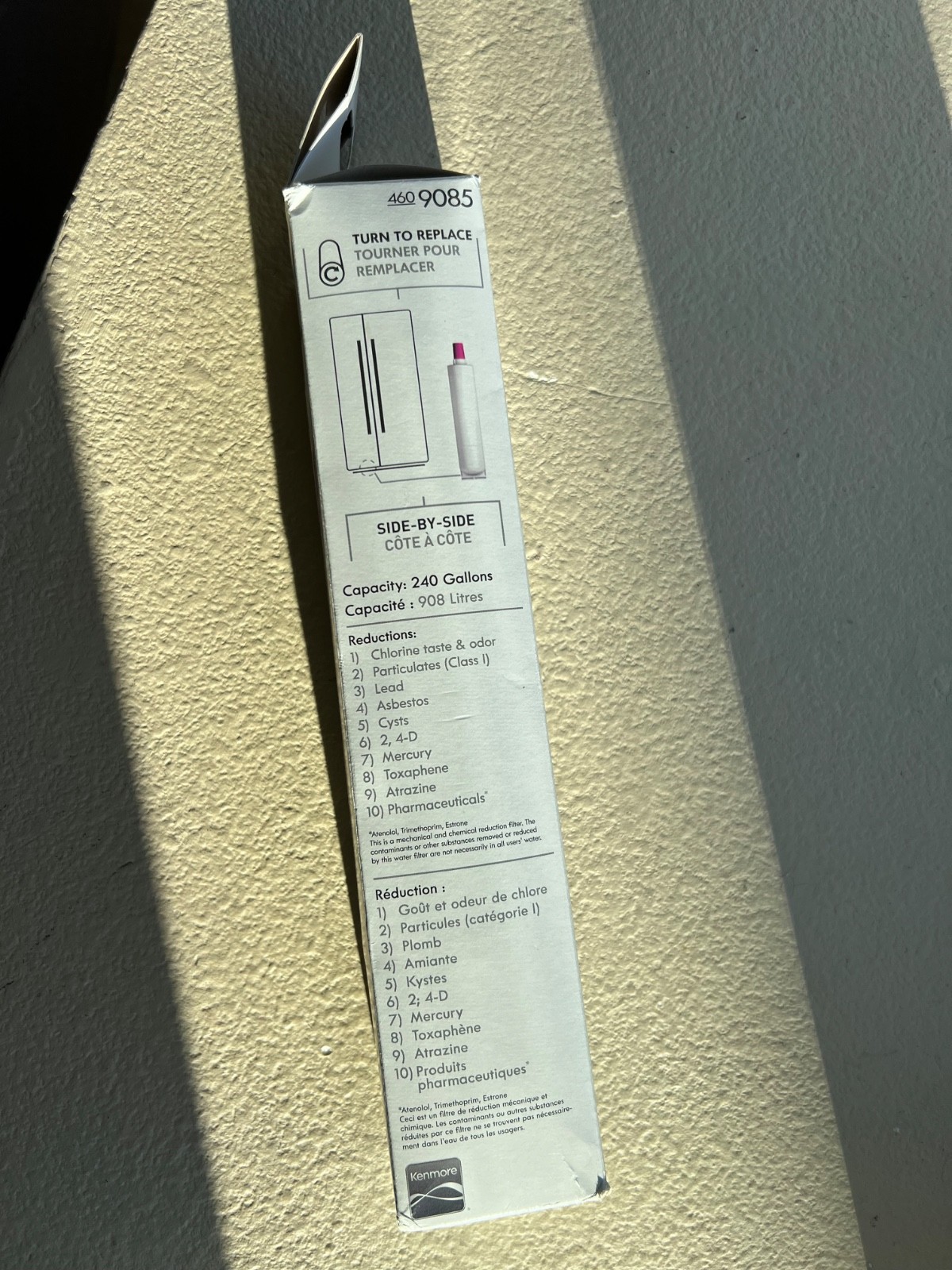 Kenmore 9085 Replacement Refrigerator Water Filter (469085)