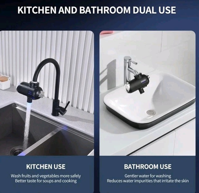 HOMELODY 3.0 Water Filter for Sink Faucet – Upgraded LED Display 3000-4000L