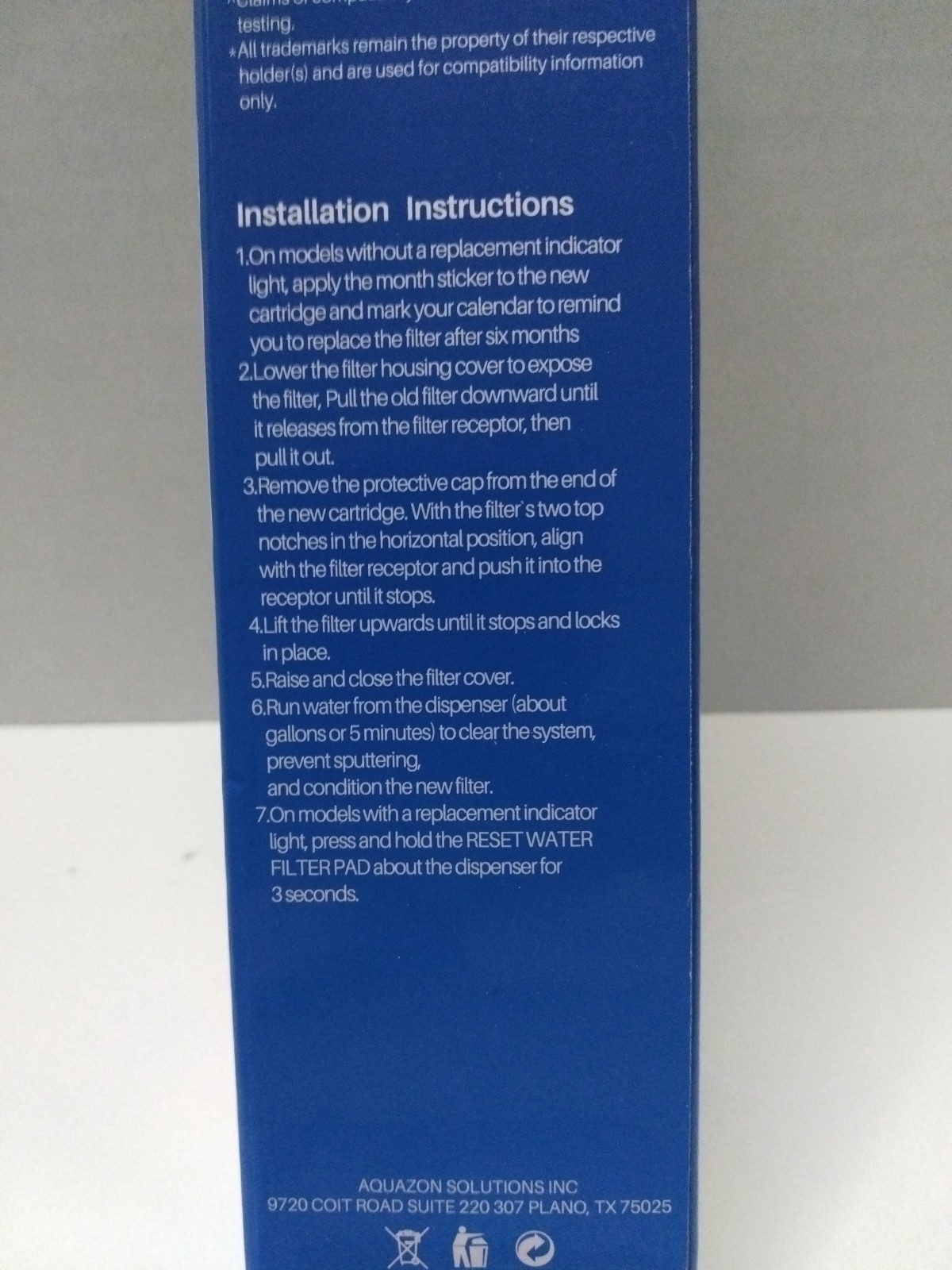 Pureplus Refrigerator Water Filter PP-RWF1200A New Sealed