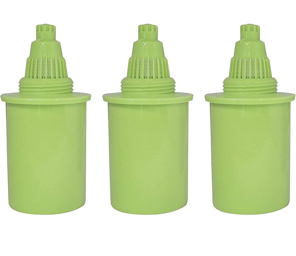 PURE GREEN Replacement Water Filters, for PURE GREEN Pitchers, 3-Pack