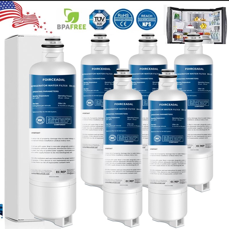 2-6pack For Bosch Ultra Clarity Pro BORPLFTR50 Water Filter WFS200MF WFS210MF