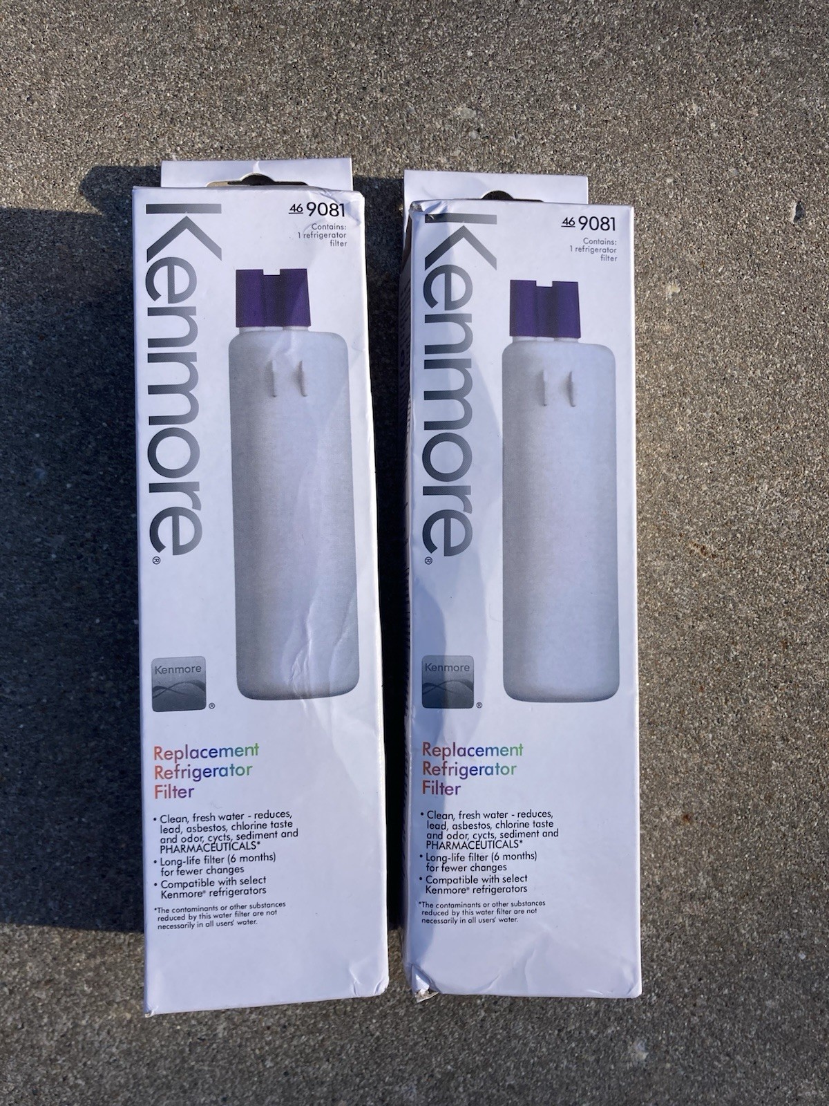 2 Pack Kenmore 469081 Replacement Refrigerator Water Filters 9081 Long-life