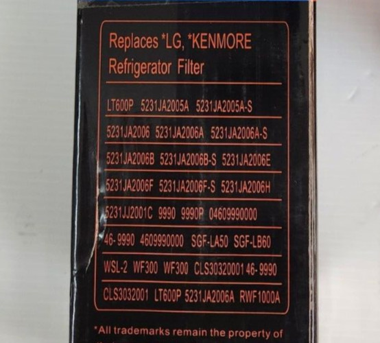 3-pack PurePlus Refrigerator Replacement Filter PP-RWF1000A-S / LT600P / 469990