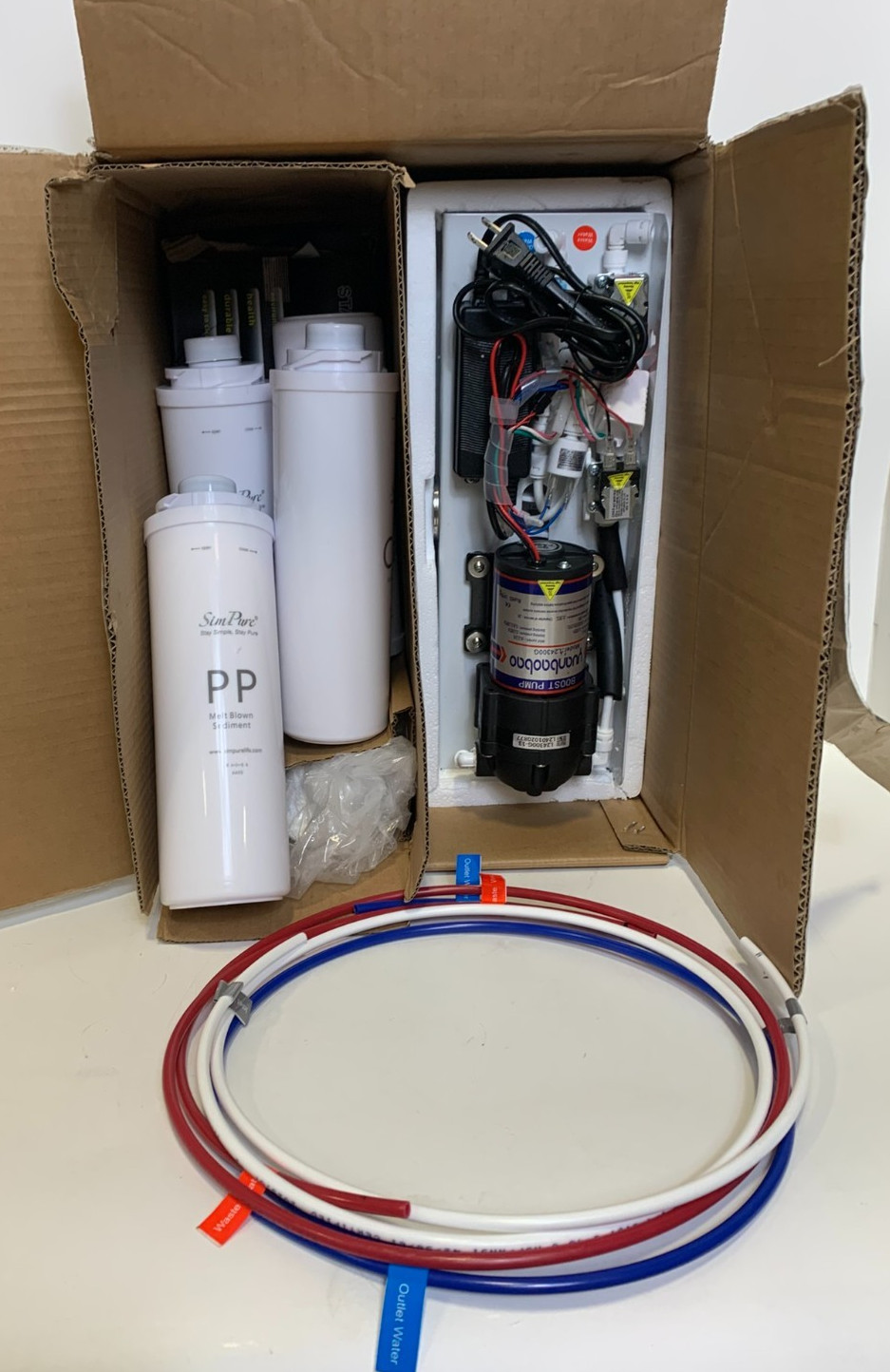 YUANBAOBAO L24300G Tankless RO System w/L24300G PARTS ONLY