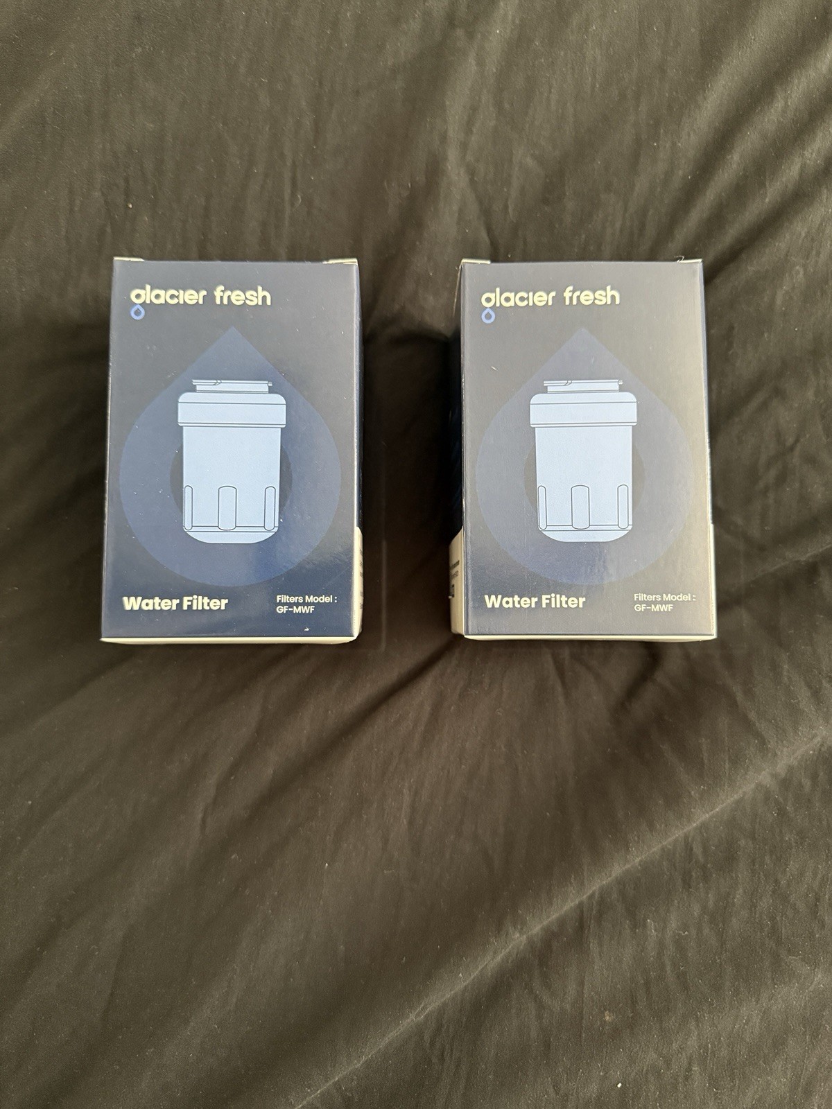 Glacier Fresh GF-MWF Ice Water Refrigerator Filter 2 New. Filters In Plastic