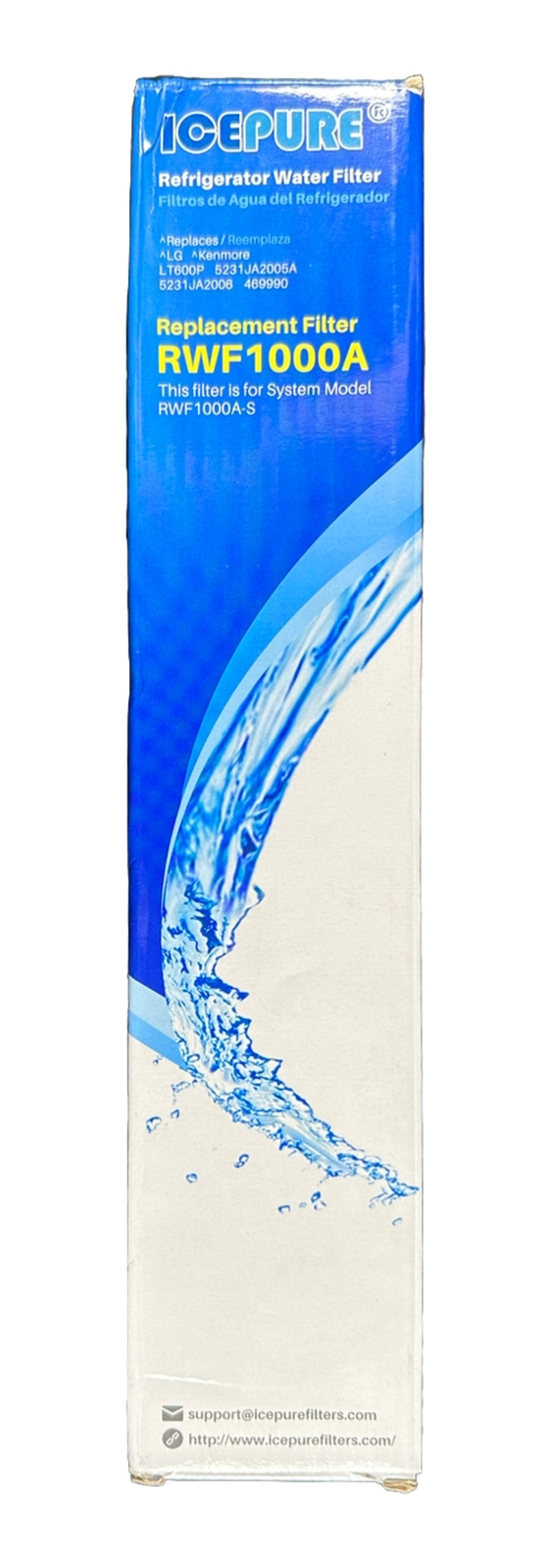 **NEW** – Icepure – RWF1000A – Refrigerator Water Filter – Replacement Filter