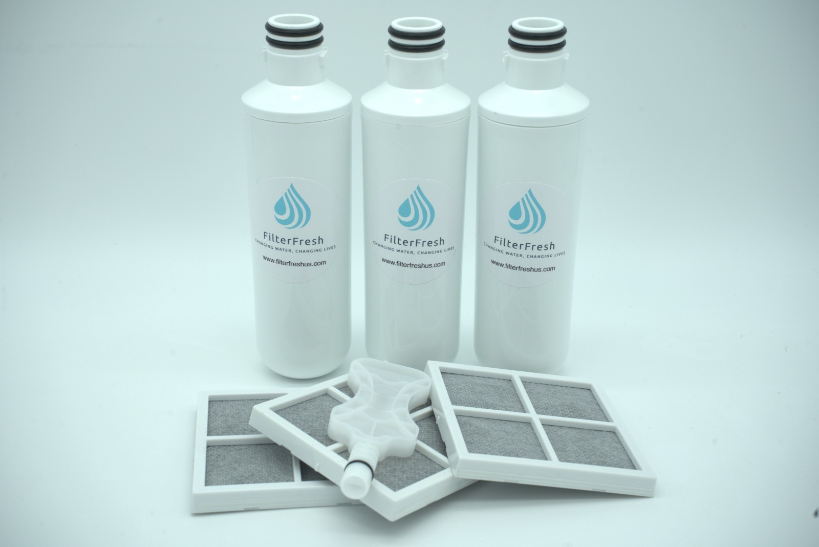 3 Pack Replacement Filter Fits LG LT1000P ADQ74793501 MDJ64844601 Refrigerator