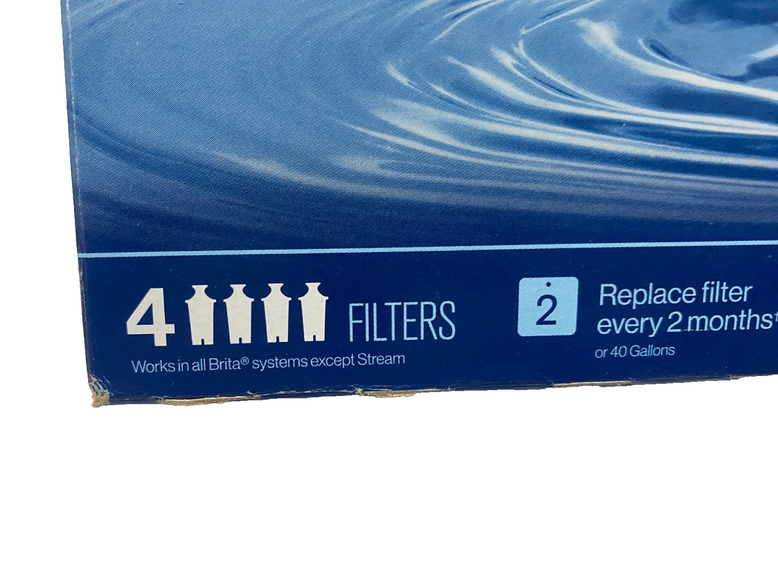 Brita Plus Water Filters for Water Pitchers, Traps 2X Contaminants, 4 Pack