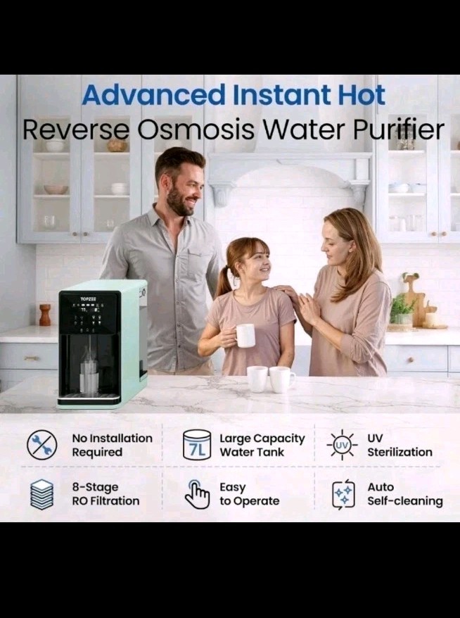 Topzee UV Countertop Reverse Osmosis Water Filter System