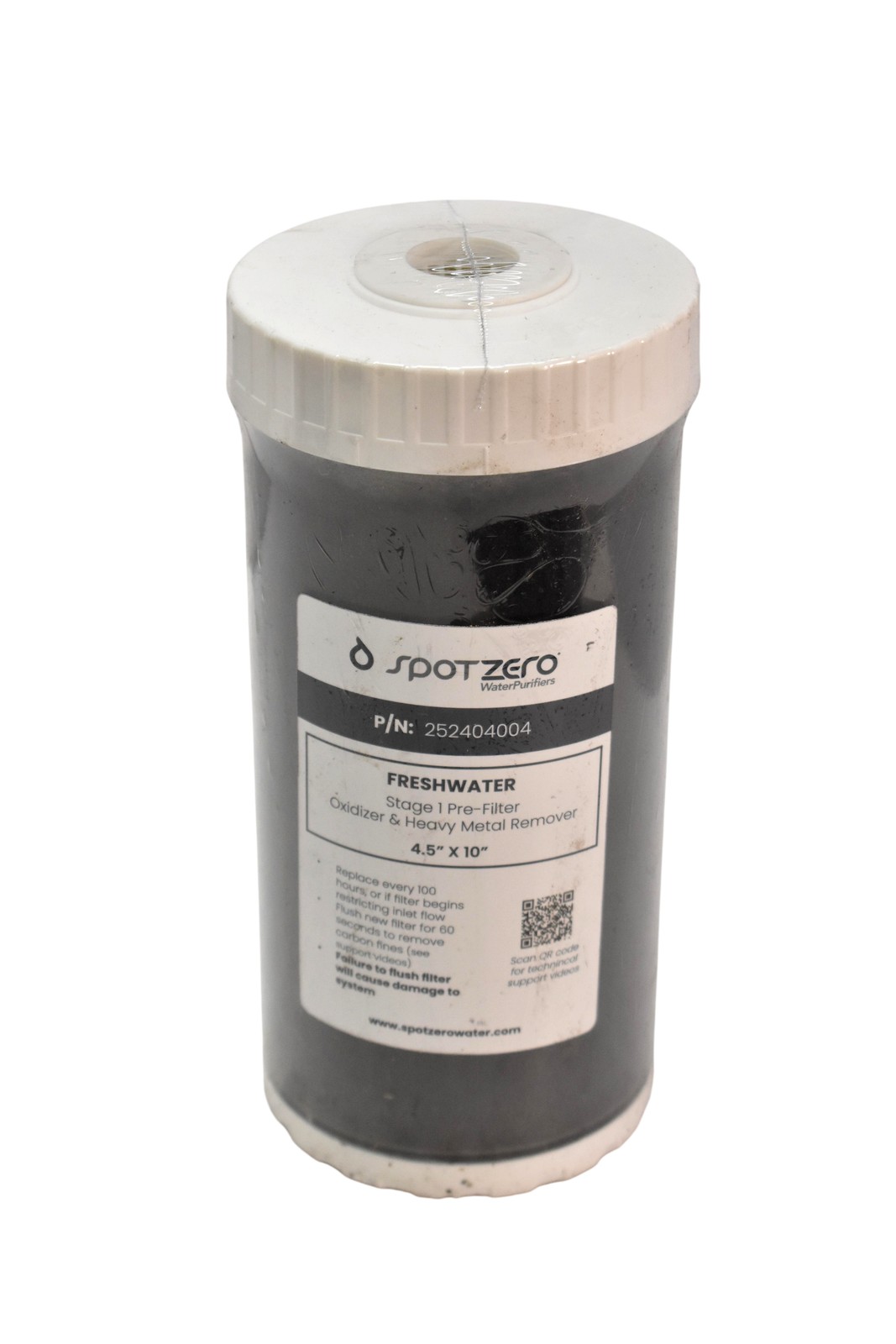 SpotZero Water Filter For Aqua Optima Evolve Black 4.5×10 Freshwater Stage 1