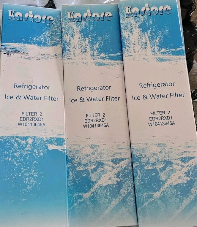 Refrigerator Ice And Water NIB 3-Pack