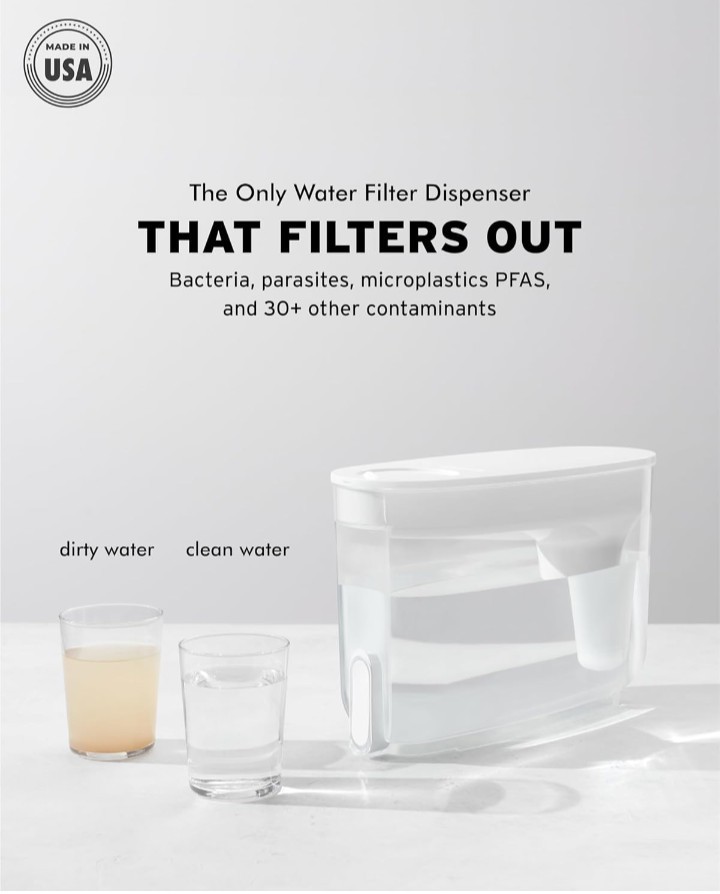 LifeStraw, 2-Stage Water Filter Dispenser Membrane + 1 year Replacement Filter