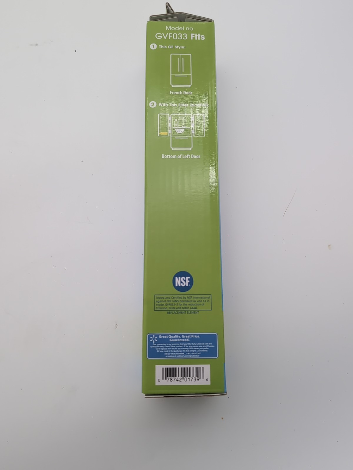 Great Value GVF033 Replacement Refrigerator Filter For GE RPWF RWF1063 RWF3600A