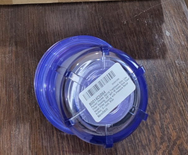 Pentek 158110 Standard 5 x 2.5 Clear Water Filter Housing (3/8 NPT)