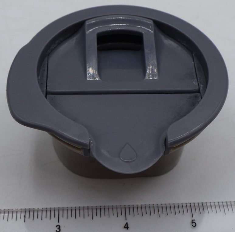 Hydros Water Filter Pitcher Replacement Lid Gray Flip Top OEM