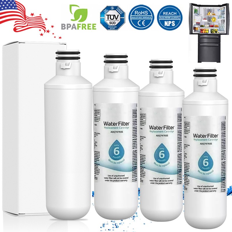 1/2/3/4 PACK for LG LT1000P Replacement Refrigerator Water Filter ADQ747935 New
