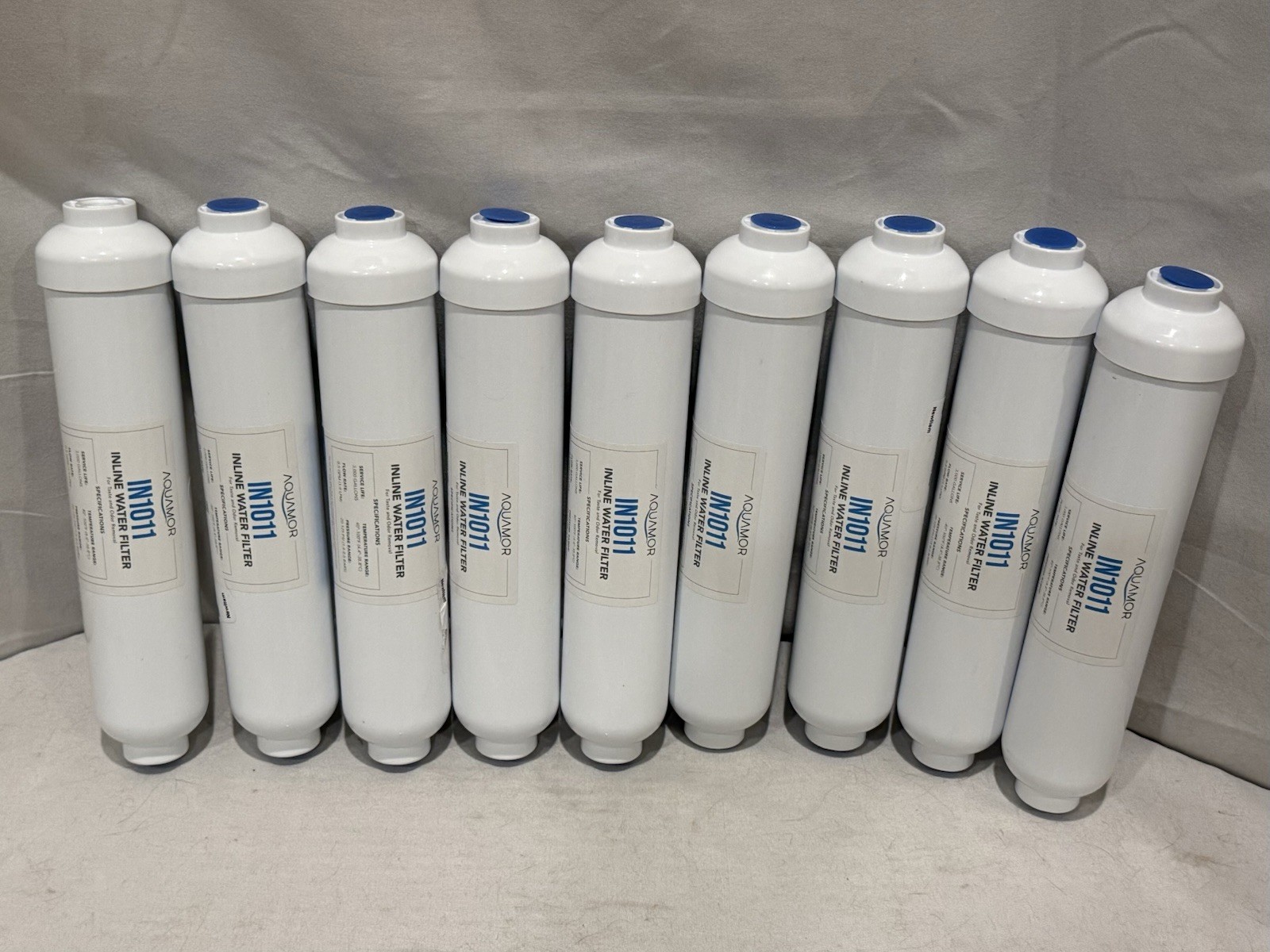 Aquamor IN1011 Inline Water Filter 9 Pack