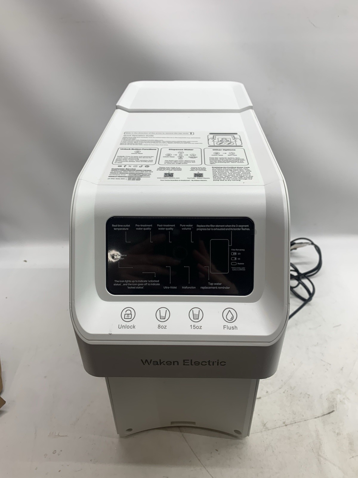 Waken Electric C11S Reverse Osmosis Water Filtration System Countertop – USED