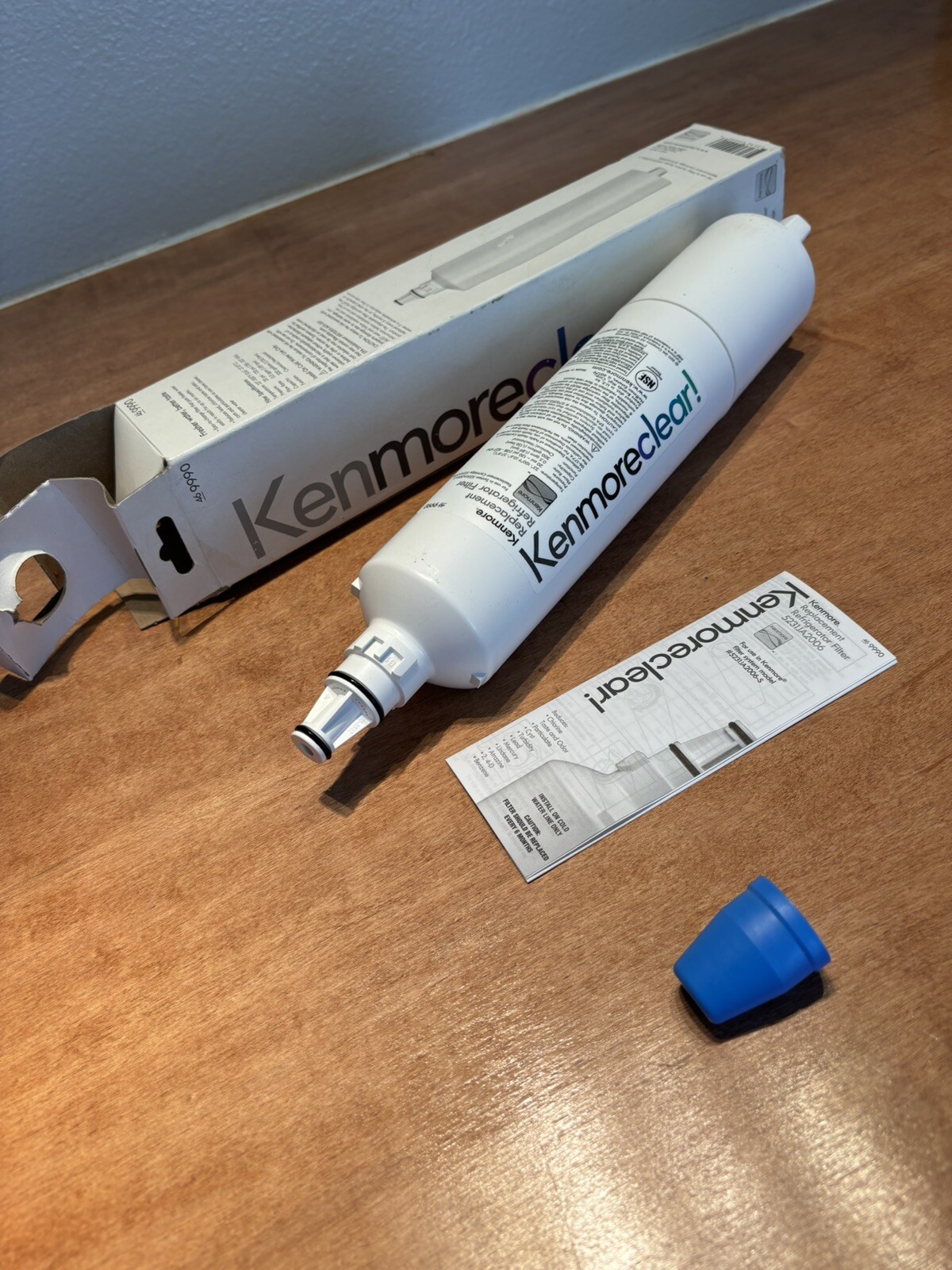 New Kenmore OEM Clear 46-9990 Premium Refrigerator Filter Sealed 469990 9990