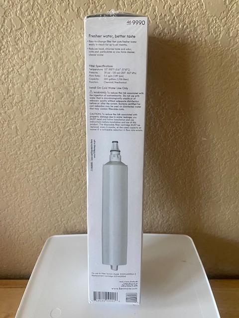 Kenmore Clear Premium Refrigerator Filter 46-9990 469990 QUICK SHIP Sealed New