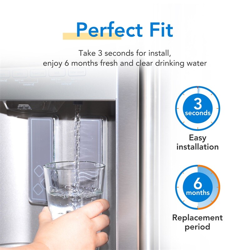 Fit For LG LT700P ADQ36006101 KENMORE 469690 Water Filter 5 Pack